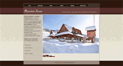 Desktop Screenshot of mountainhouse.sk